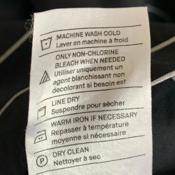 Vince Striped Asymmetrical Rope Tie Skirt Black White Sz Small - Picture 6 of 6